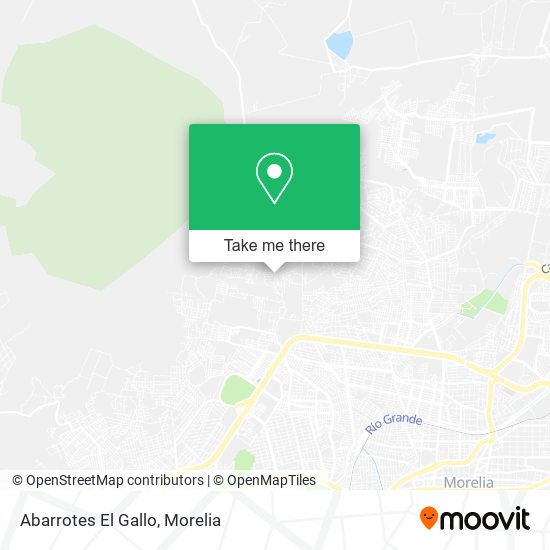 Mapa de Abarrotes El Gallo