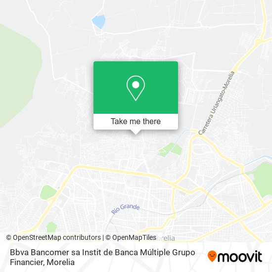Bbva Bancomer sa Instit de Banca Múltiple Grupo Financier map