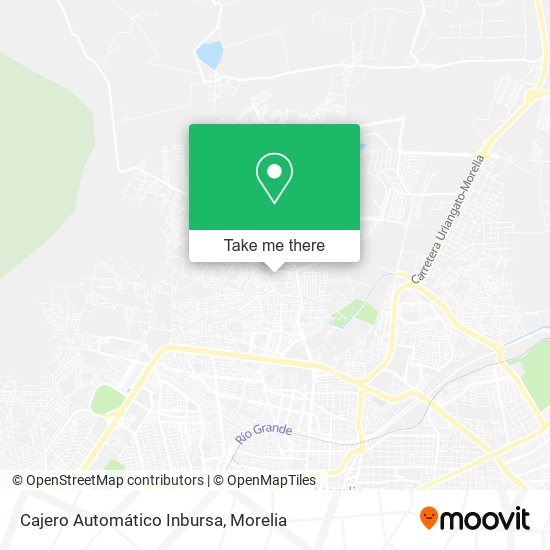 Mapa de Cajero Automático Inbursa