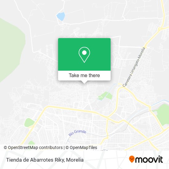 Mapa de Tienda de Abarrotes Riky