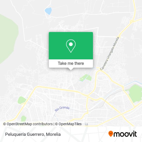 Peluquería Guerrero map