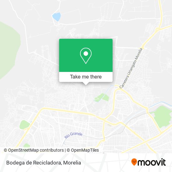 Mapa de Bodega de Recicladora