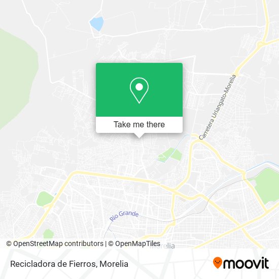 Recicladora de Fierros map