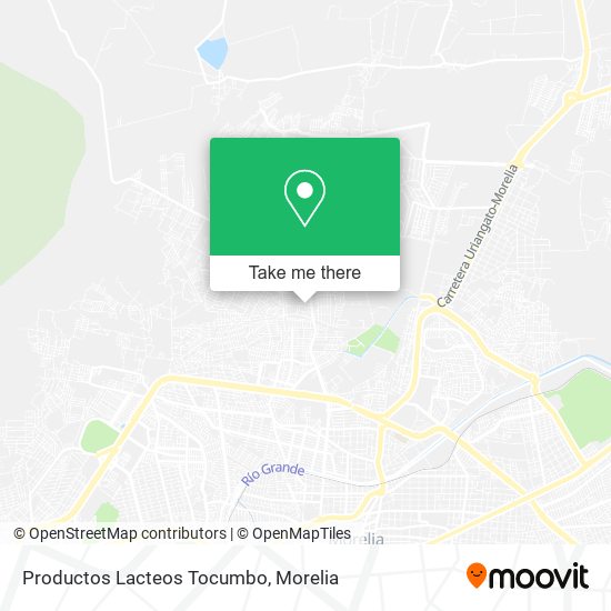 Productos Lacteos Tocumbo map