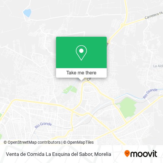 Venta de Comida La Esquina del Sabor map