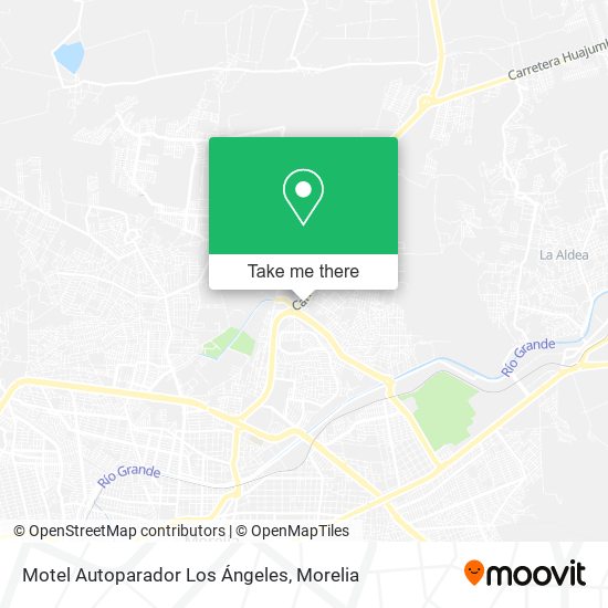 Mapa de Motel Autoparador Los Ángeles