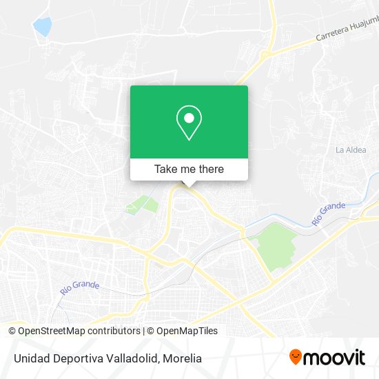Unidad Deportiva Valladolid map