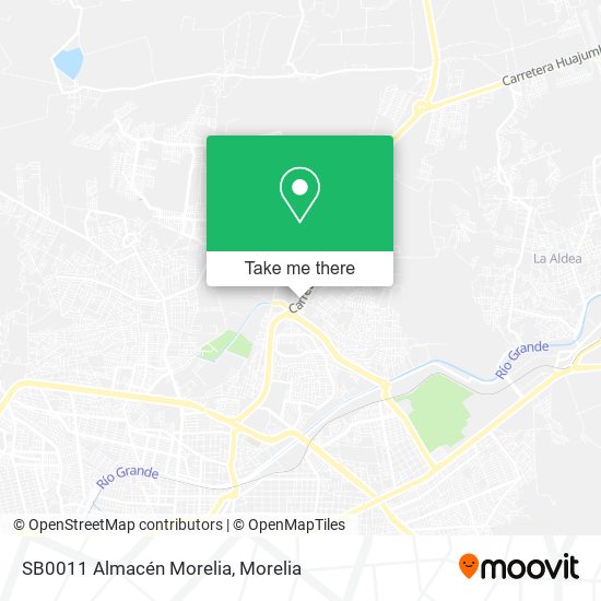 SB0011 Almacén Morelia map