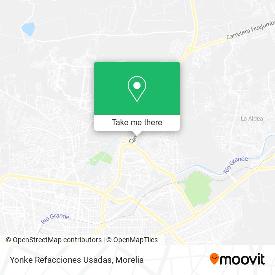 Yonke Refacciones Usadas map