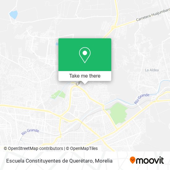 Mapa de Escuela Constituyentes de Querétaro