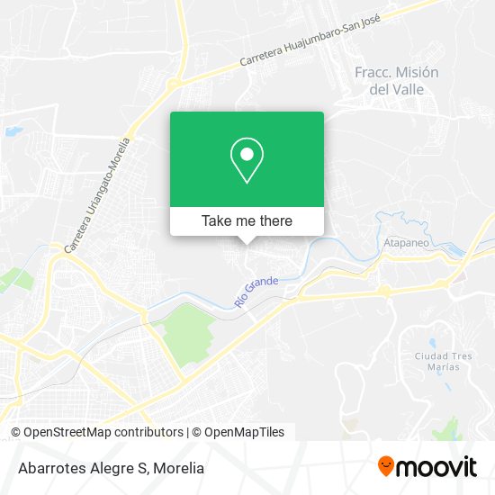 Abarrotes Alegre S map