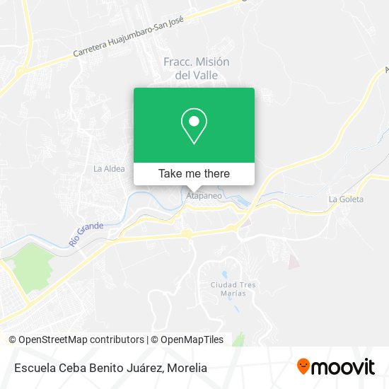 Mapa de Escuela Ceba Benito Juárez