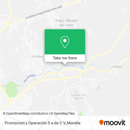 Promocion y Operación S a de C V map