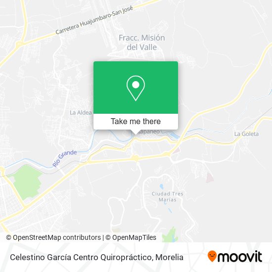 Celestino García Centro Quiropráctico map