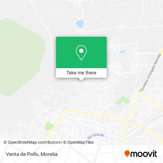 Venta de Pollo map