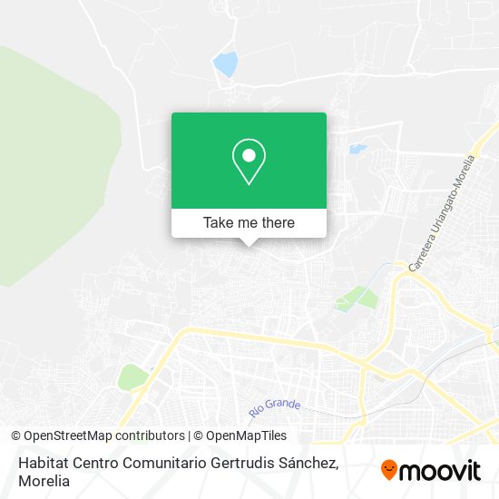 Habitat Centro Comunitario Gertrudis Sánchez map