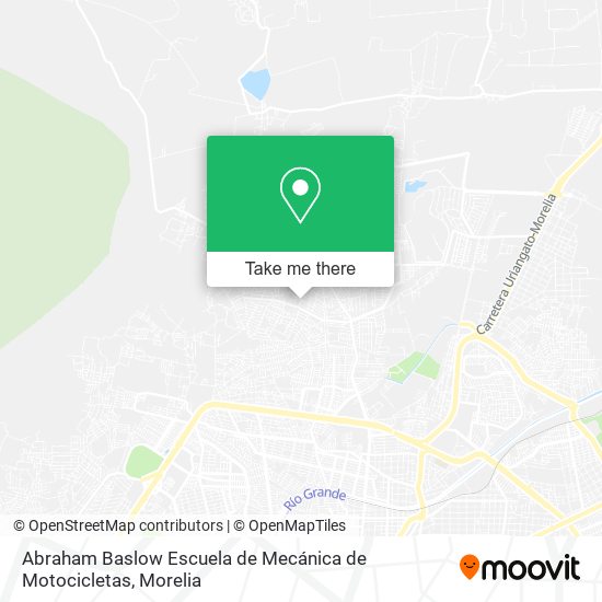 Mapa de Abraham Baslow Escuela de Mecánica de Motocicletas