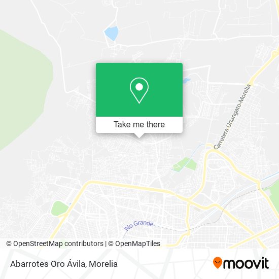 Abarrotes Oro Ávila map