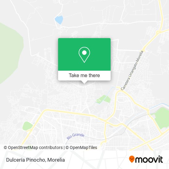 Mapa de Dulcería Pinocho