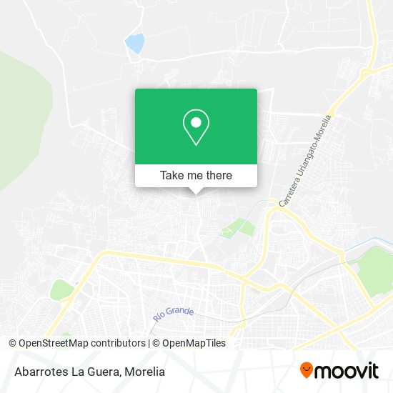 Abarrotes La Guera map