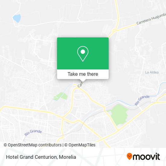 Mapa de Hotel Grand Centurion