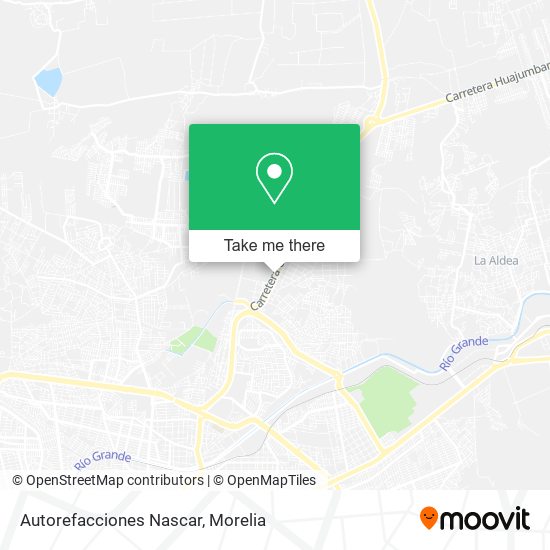 Autorefacciones Nascar map