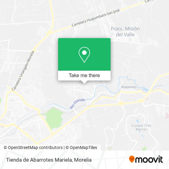 Tienda de Abarrotes Mariela map