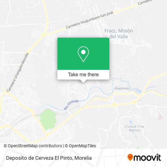 Deposito de Cerveza El Pinto map