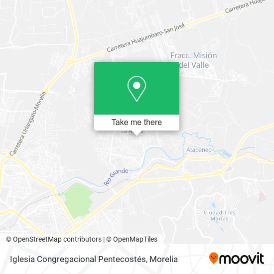Iglesia Congregacional Pentecostés map