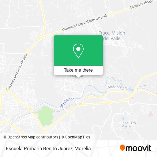 Escuela Primaria Benito Juárez map