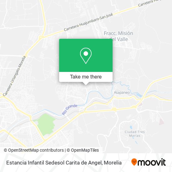 Estancia Infantil Sedesol Carita de Angel map