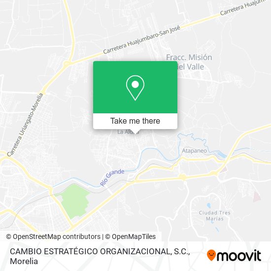 CAMBIO ESTRATÉGICO ORGANIZACIONAL, S.C. map