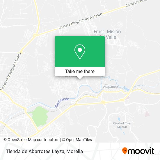 Mapa de Tienda de Abarrotes Layza