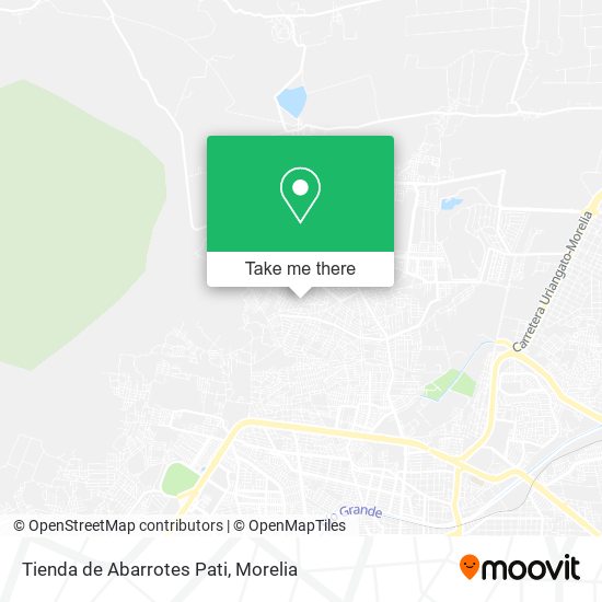 Mapa de Tienda de Abarrotes Pati