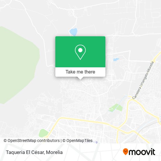 Mapa de Taqueria El César