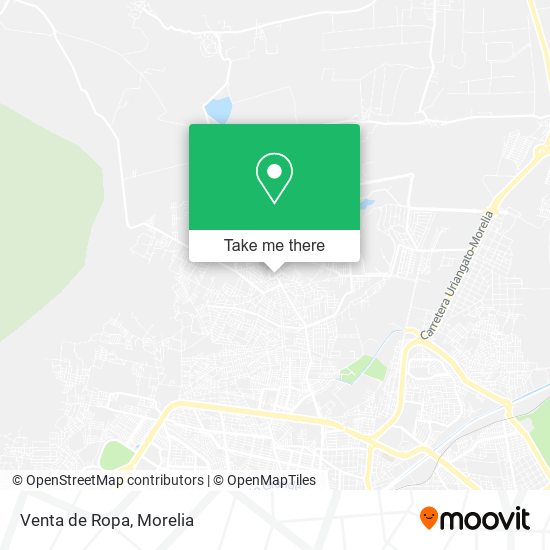 Venta de Ropa map