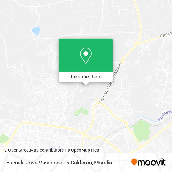 Escuela José Vasconcelos Calderón map