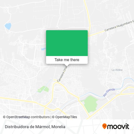 Distribuidora de Mármol map