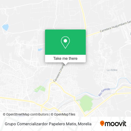 Grupo Comercializardor Papelero Matis map