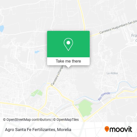 Mapa de Agro Santa Fe Fertilizantes