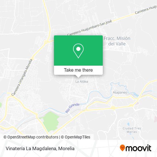 Vinatería La Magdalena map