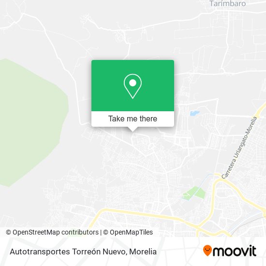 Autotransportes Torreón Nuevo map