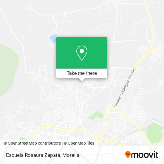 Escuela Rosaura Zapata map