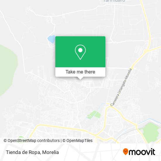 Mapa de Tienda de Ropa