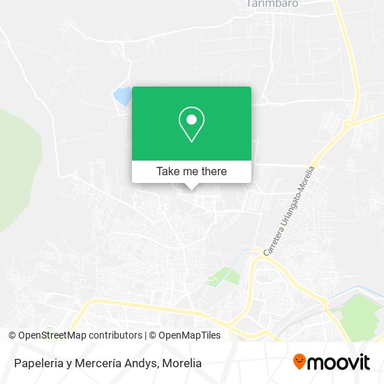 Papeleria y Mercería Andys map