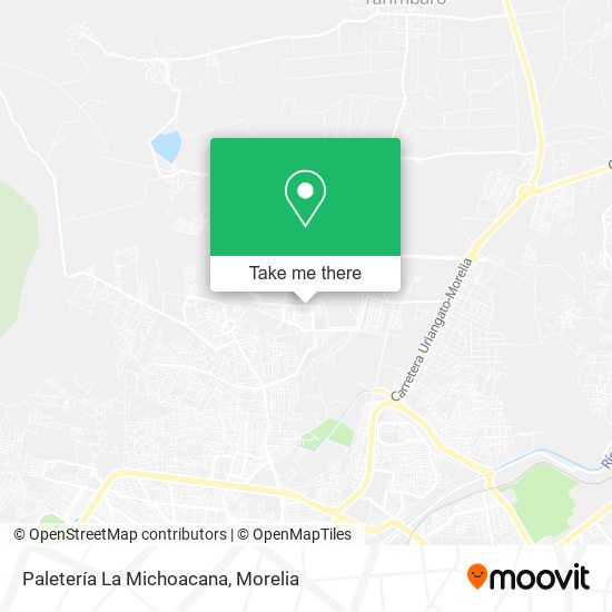 Paletería La Michoacana map