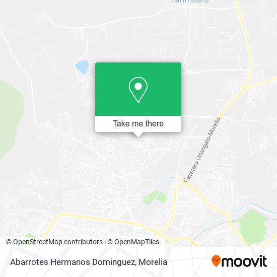Mapa de Abarrotes Hermanos Dominguez