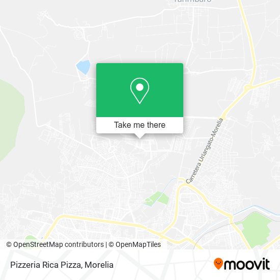 Mapa de Pizzeria Rica Pizza