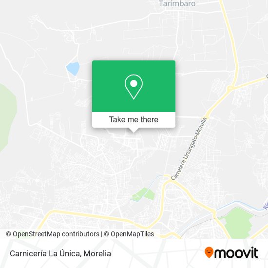 Mapa de Carnicería La Única