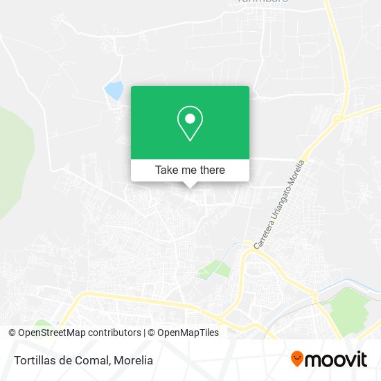 Mapa de Tortillas de Comal
